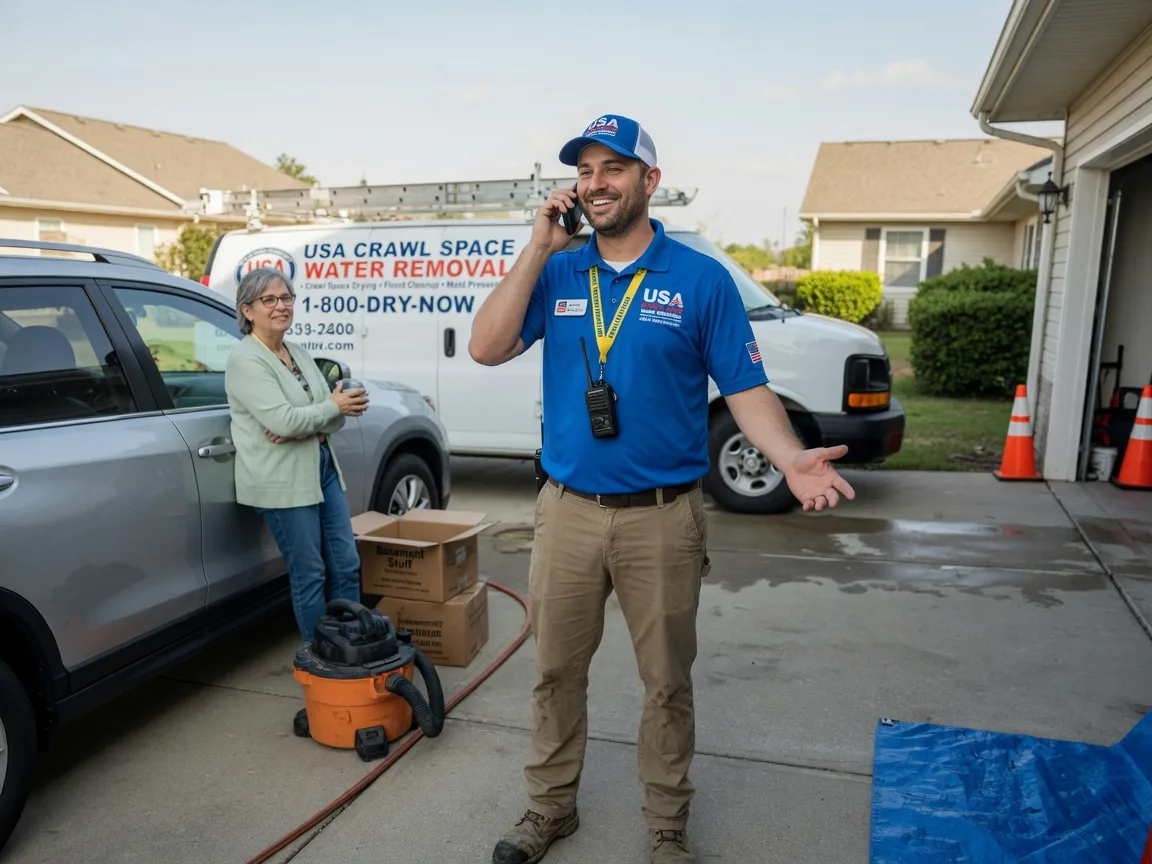 Crawl Space Water Removal Disney, OK FAQs